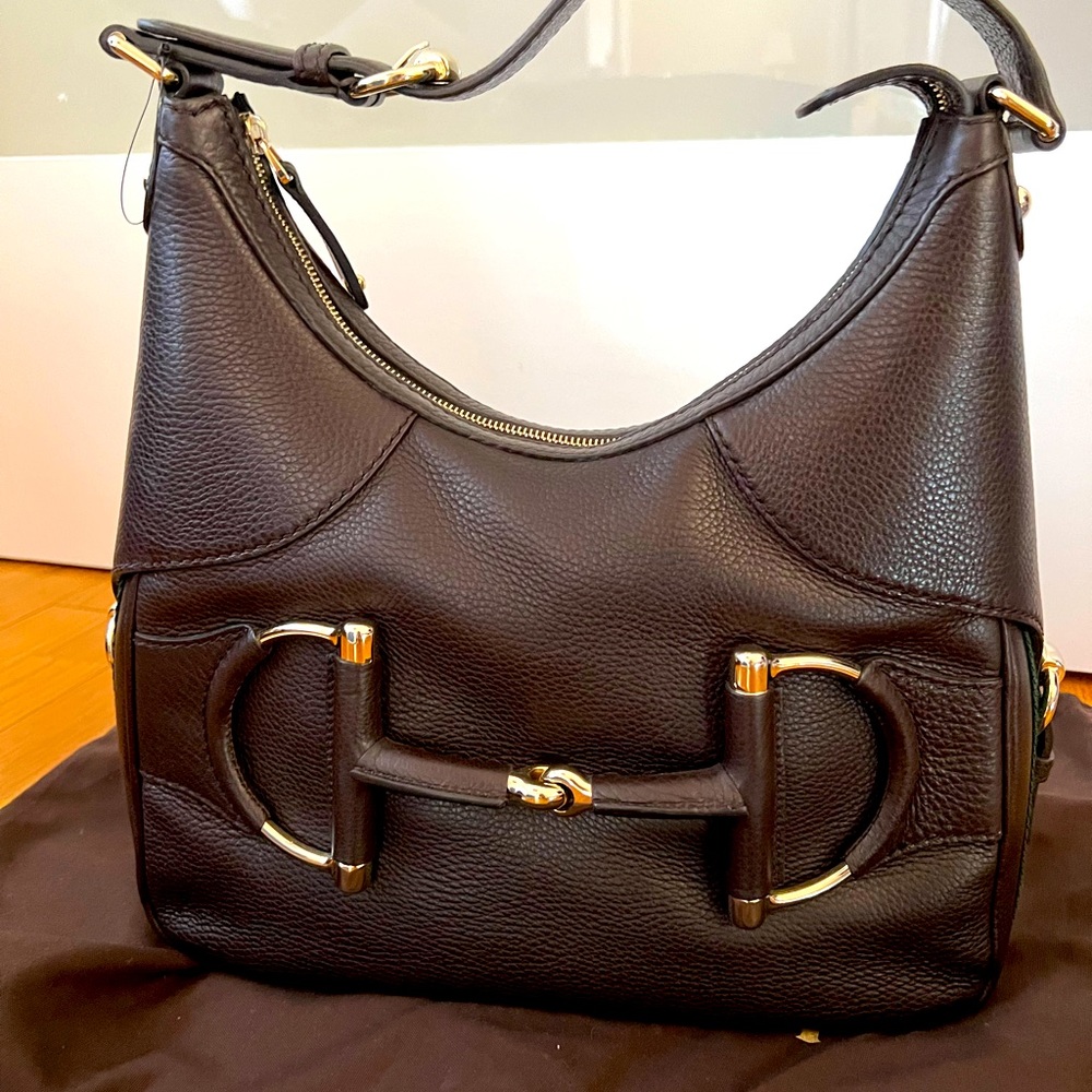 Authentic Gucci Heritage Hobo Handbag